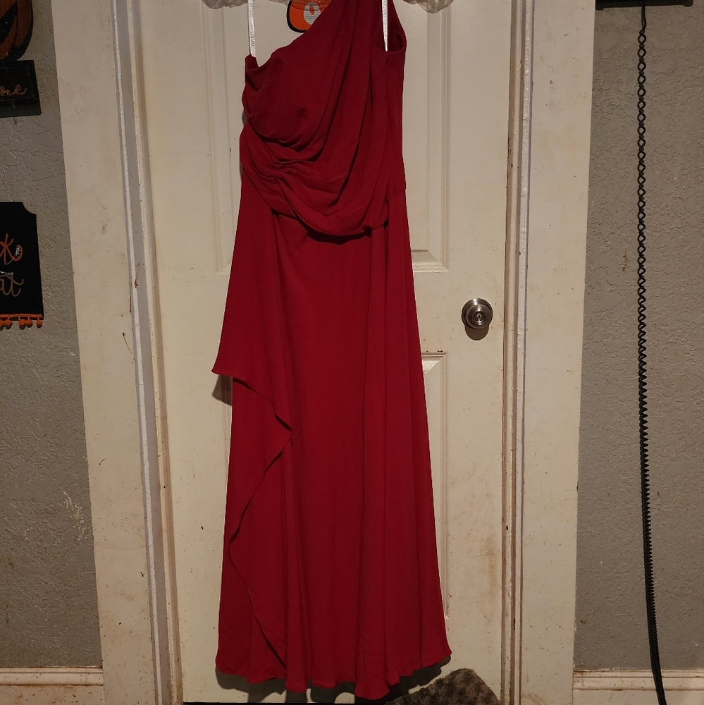 David's Bridal Chiffon Dress